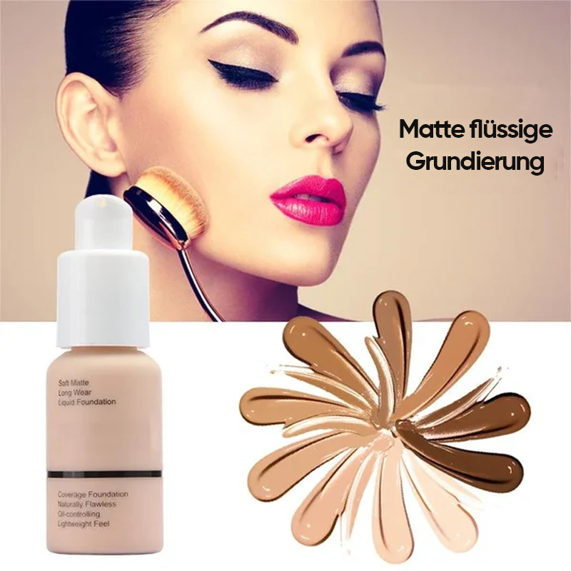 🌹Muttertag 49 % Rabatt – 🔥Soft Matte Liquid Foundation