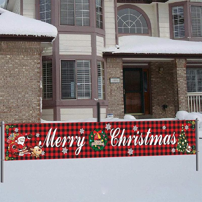 🎁Heißer Weihnachtsverkauf 2023🎁 Banner-Flaggen-Ziehen im Freien