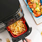 Faltbares Silikon-Backblech für die Heißluftfritteuse