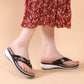 ⏰Damen-Flip-Flops mit weichem Kissen und Zehensteg-Sandalen mit Fußgewölbeunterstützung