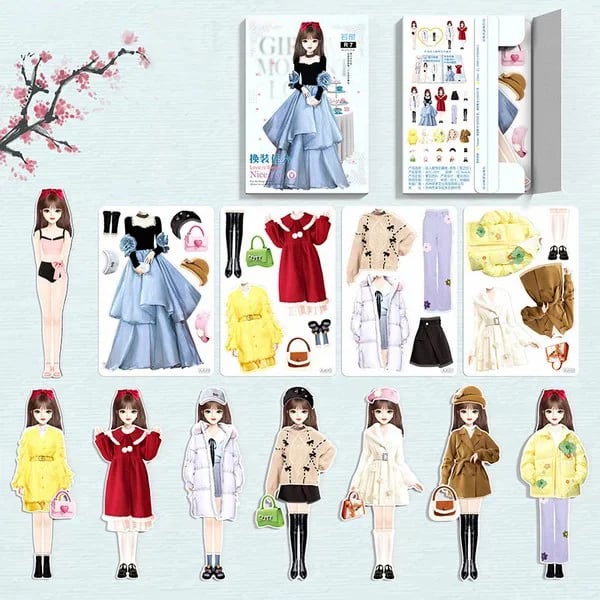 (🎁2023 – heißer Weihnachtsverkauf🎁)Magnetisches Dress Up Baby