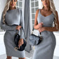 🔥HEISSER VERKAUF 49% Rabatt🔥Set aus Strickpullover und Cami-Kleid