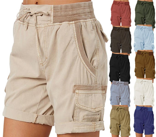 🔥Kaufe 2, spare 8% und kostenloser Versand🔥Lockere, lässige Shorts für Damen mit hoher Taille