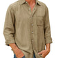 🔥Langärmliges Button-Down-Hemd für Herren