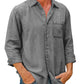 🔥Langärmliges Button-Down-Hemd für Herren