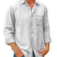 🔥Langärmliges Button-Down-Hemd für Herren