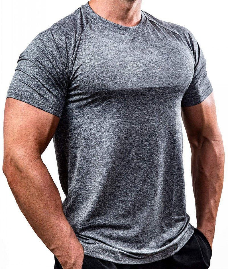 Solid Color Casual Sports T-shirt