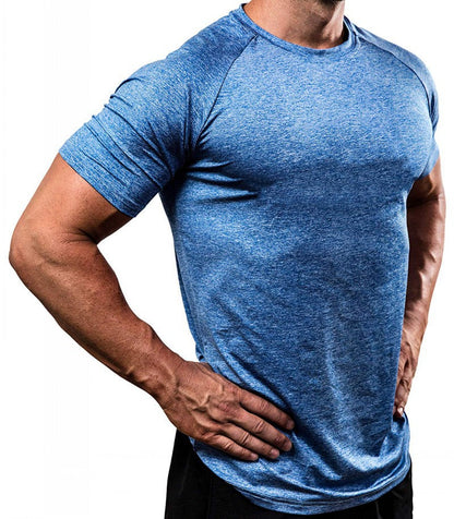 Solid Color Casual Sports T-shirt