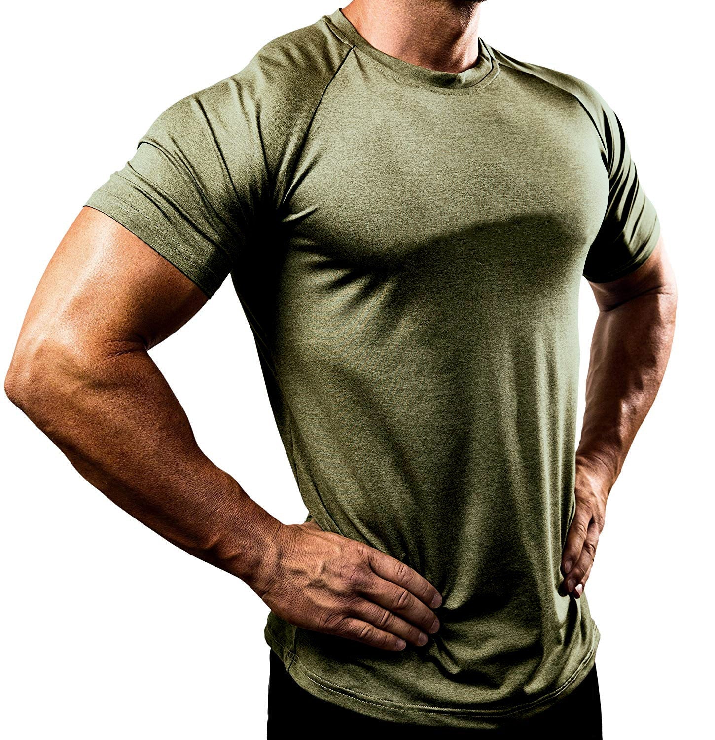 Solid Color Casual Sports T-shirt