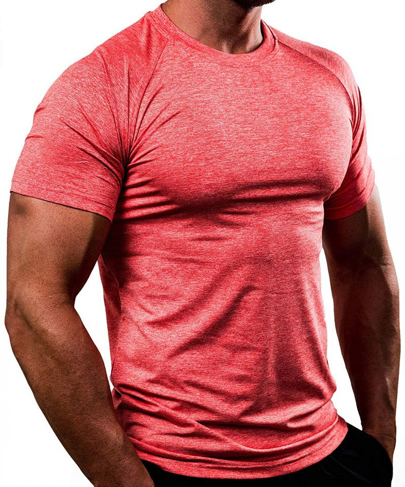 Solid Color Casual Sports T-shirt