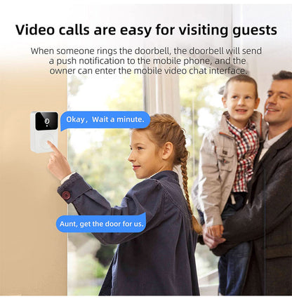 Drahtlose Video-Türklingel mit Kamera