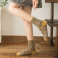 49 % RABATT – 5 Paar Vintage Gestickte Floral Damen Socken