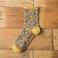 49 % RABATT – 5 Paar Vintage Gestickte Floral Damen Socken