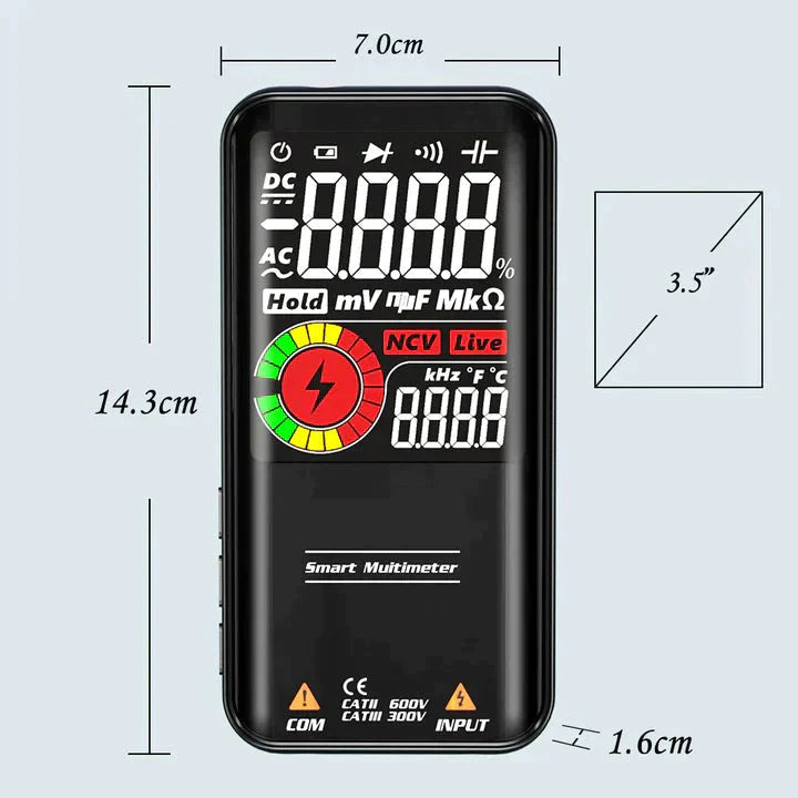 Intelligentes Digitalmultimeter 2023 | Raydexlights